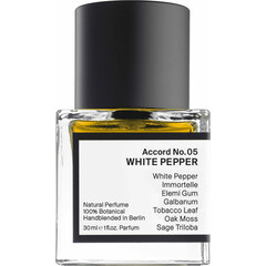 Accord No. 05: White Pepper by Raer Scents / AER Scents