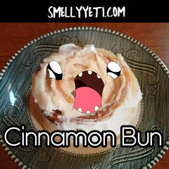 Cinnamon Bun by Smelly Yeti