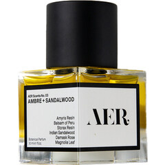 No. 03: Ambre + Sandalwood by AER Scents
