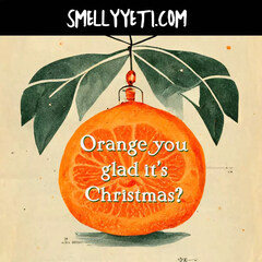 Orange you glad it's Christmas? von Smelly Yeti