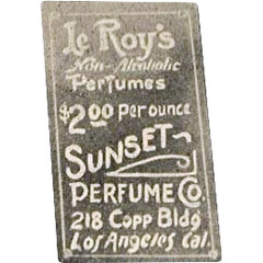 Foin Coupe von The Sunset Perfume Company / Le Roy Perfumes