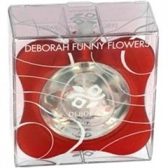 Funny Flowers Red by Deborah