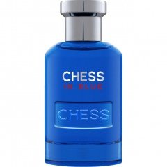 Chess In Blue by Paris Bleu