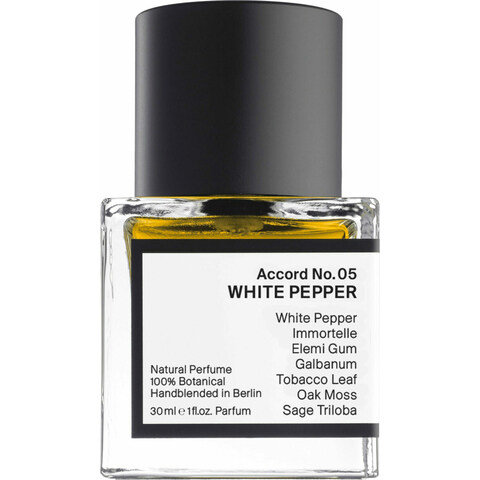 Accord No. 05: White Pepper von AER Scents