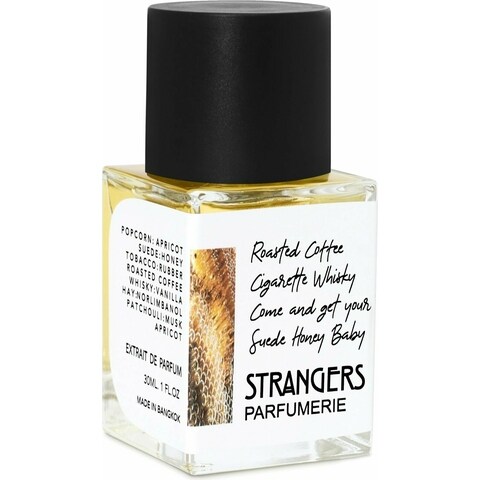 Roasted Coffee Cigarette Whisky Come and get your Suede Honey Baby by Strangers Parfumerie