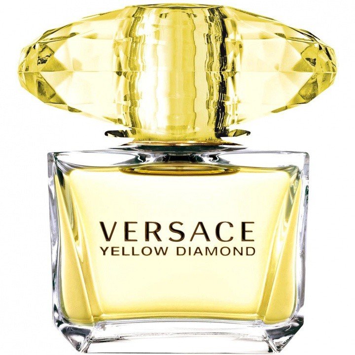yellow versace diamond