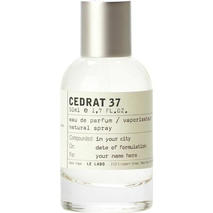 Cedrat 37 by Le Labo » Reviews & Perfume Facts