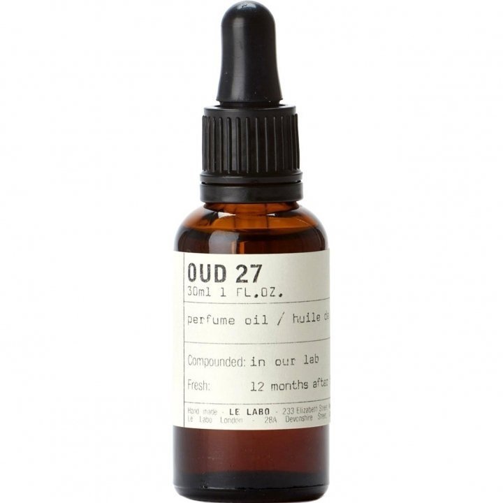 Oud 27 by Le Labo (Perfume Oil) » Reviews & Perfume Facts